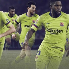 Barcelona 201819 sæson væk trøje